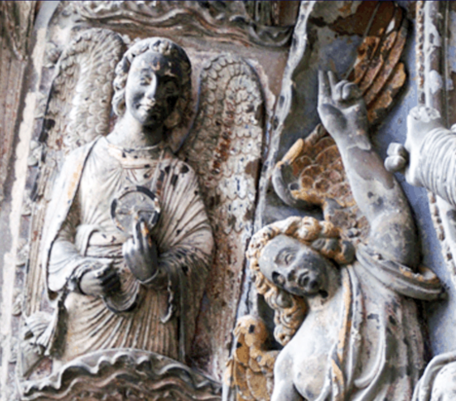 L'Ange de l'Astrologie de la cathédrale d'Angers